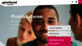 What Hshaarlem.nl website looked like in 2019 (5 years ago)