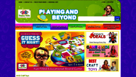 What Happykidz.in website looked like in 2019 (5 years ago)