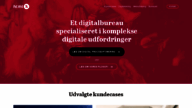 What Html24.dk website looked like in 2019 (5 years ago)