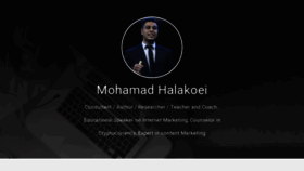 What Halakoei.com website looked like in 2019 (5 years ago)