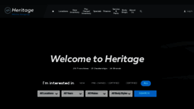 What Heritagedealers.com website looked like in 2019 (5 years ago)