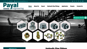 What Hydraulicpipefittings.com website looked like in 2019 (5 years ago)