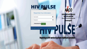 What Hivpulse.org website looked like in 2019 (5 years ago)