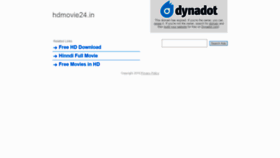 What Hdmovie24.in website looked like in 2019 (5 years ago)
