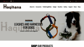What Haqihana.com website looked like in 2019 (5 years ago)
