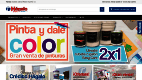 What Hagalo.com.mx website looked like in 2019 (6 years ago)