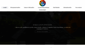 What Habitation-insolite.com website looked like in 2019 (5 years ago)