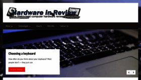 What Hardwareinreview.com website looked like in 2019 (5 years ago)