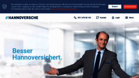 What Hannoversche-leben.de website looked like in 2019 (5 years ago)
