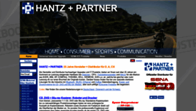 What Hantz.com website looked like in 2019 (5 years ago)