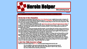 What Heroinhelper.com website looked like in 2019 (5 years ago)