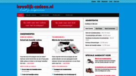 What Huwelijk-cadeau.nl website looked like in 2019 (5 years ago)
