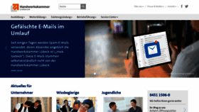 What Hwk-luebeck.de website looked like in 2019 (5 years ago)
