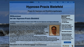What Hypnose-praxis-bielefeld.de website looked like in 2019 (5 years ago)