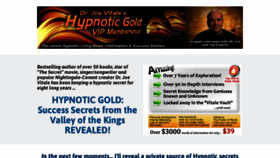 What Hypnoticgold.com website looked like in 2019 (4 years ago)