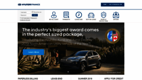 What Hyundaimotorfinance.com website looked like in 2019 (5 years ago)