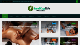 What Healthy-life-vitamins.com website looked like in 2019 (4 years ago)