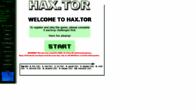 What Hax.tor.hu website looked like in 2019 (5 years ago)