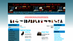 What Homegameroom.com website looked like in 2019 (5 years ago)