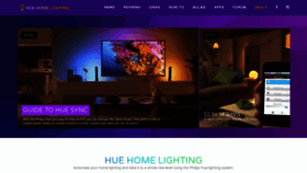 What Huehomelighting.com website looked like in 2019 (4 years ago)