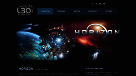 What Horizongame.com website looked like in 2019 (5 years ago)