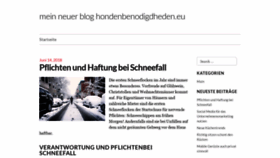 What Hondenbenodigdheden.eu website looked like in 2019 (6 years ago)