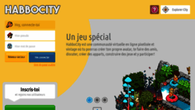 What Habbocity.me website looked like in 2019 (4 years ago)
