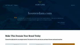 What Hooverdam.com website looked like in 2019 (5 years ago)