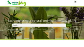 What Healthy-holistic-living.com website looked like in 2019 (4 years ago)