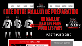 What Hockey-boxers-de-bordeaux.fr website looked like in 2019 (5 years ago)