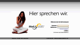 What Helimail.de website looked like in 2019 (4 years ago)