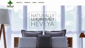 What Heveya.com website looked like in 2019 (4 years ago)