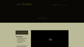 What Hotelpostiljon.be website looked like in 2019 (4 years ago)