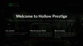 What Hollowprestige.com website looked like in 2019 (4 years ago)