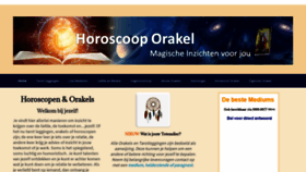 What Horoscooporakel.nl website looked like in 2019 (4 years ago)