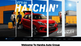What Harshaauto.co.in website looked like in 2019 (4 years ago)