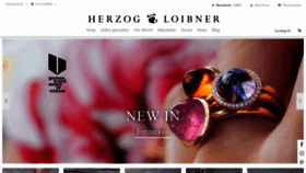 What Herzogloibner.com website looked like in 2019 (4 years ago)