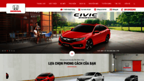 What Hondaotobienhoa.com.vn website looked like in 2019 (4 years ago)