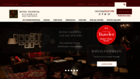 What Hotelvalencia-riverwalk.com website looked like in 2019 (4 years ago)