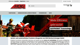 What Hoggmbh.de website looked like in 2019 (4 years ago)