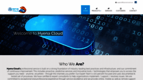 What Hyenacloud.com website looked like in 2019 (4 years ago)