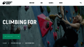What Harrogateclimbingcentre.com website looked like in 2019 (4 years ago)