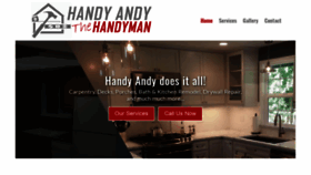 What Handyandywa.com website looked like in 2019 (4 years ago)