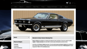 What Harrysclassicsmustangparts.com.au website looked like in 2019 (4 years ago)