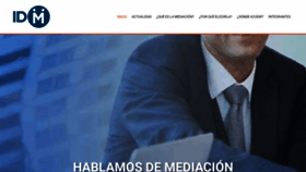 What Hablamosdemediacion.es website looked like in 2019 (4 years ago)