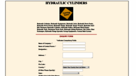 What Hydrauliccylindersindia.net website looked like in 2019 (4 years ago)