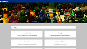What Help.roblox.com website looked like in 2019 (4 years ago)