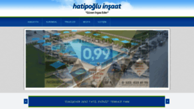 What Hatipogluinsaat.com.tr website looked like in 2019 (4 years ago)