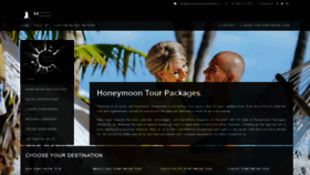 What Honeymoonworldwide.in website looked like in 2019 (4 years ago)