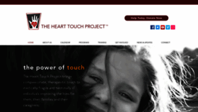 What Hearttouch.org website looked like in 2019 (4 years ago)